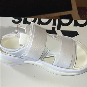 Adidas White Sandals